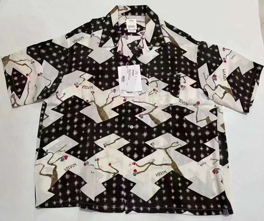 [2]비즈빔23SS Crosby shirt S/S(silk)크로스비 셔츠